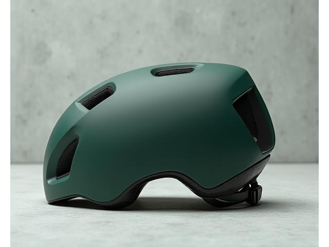 E-bike specific helmet with amplified ventilation and extended rear coverage